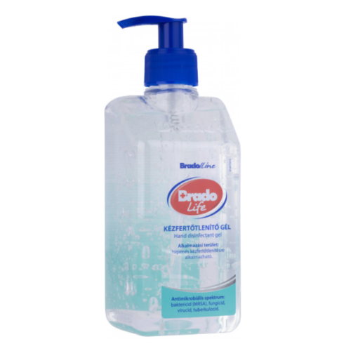 Bradolife kézfertőtlenítő gél 500ml