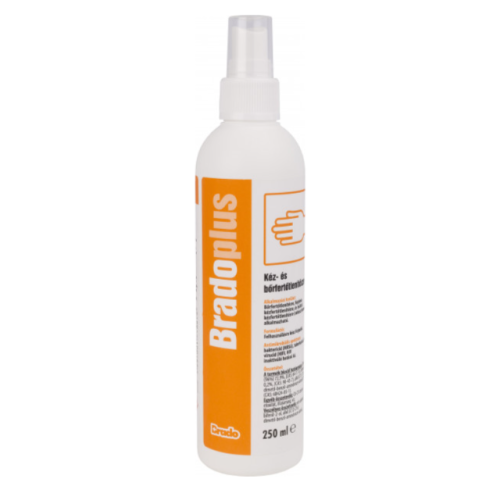 Bradoplus kéz- és bőrfertőtlenítő 250ml pumpás