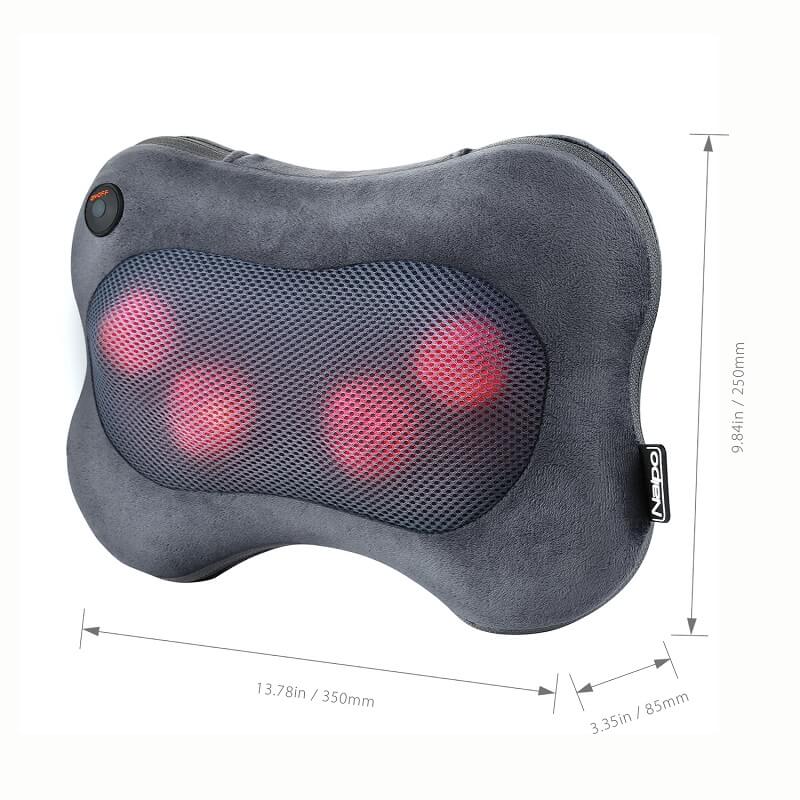 Naipo nyak és hátmasszázs párna shiatsu mélyszöveti masszázzsal - Image 10