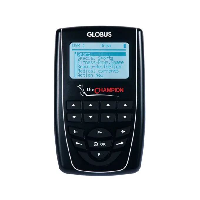The Champion elektroterápiás eszköz sportolóknak