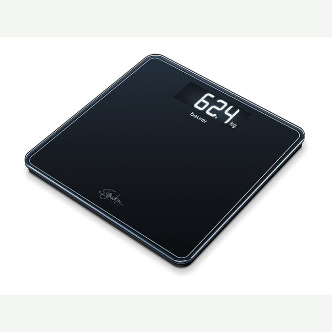 Beurer GS 400 fekete üvegmérleg