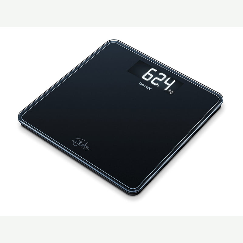 Beurer GS 400 fekete üvegmérleg