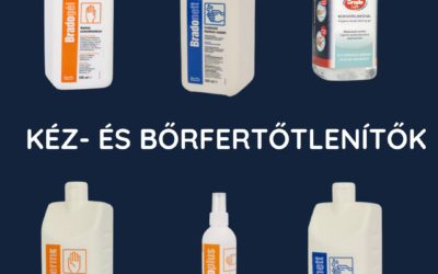 Kéz- és bőrfertőtlenítők bemutatása – típusok, kiszerelések és felhasználás