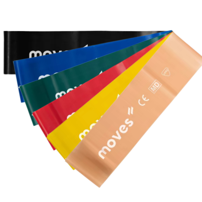 Moves Wide Loop - széles gumiszalag többféle ellenállással